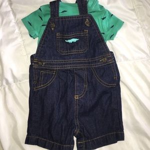 Boys Just One You By Carter's Overall Set